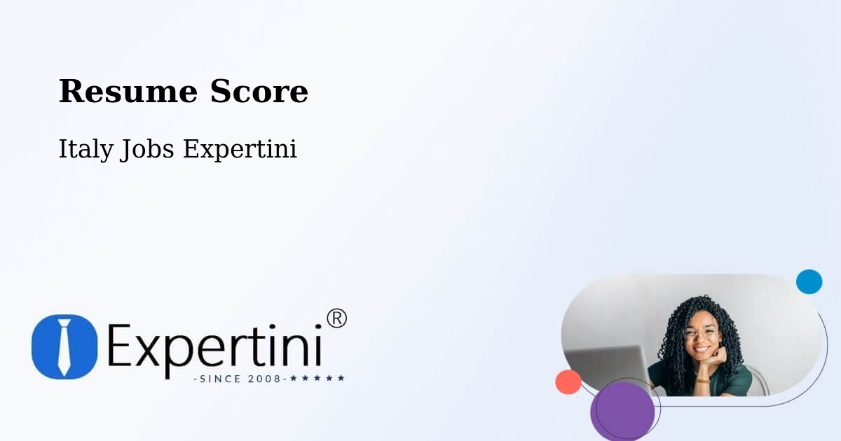 Resume Score & Job Description Match Tool – Revò - Italy Jobs Expertini
