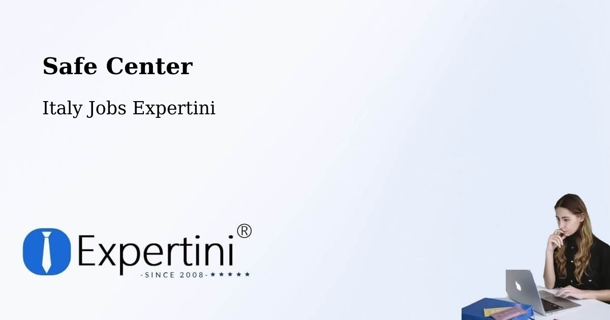 Safety Center – Revò - Italy Jobs Expertini